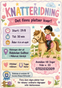 Knatteridning